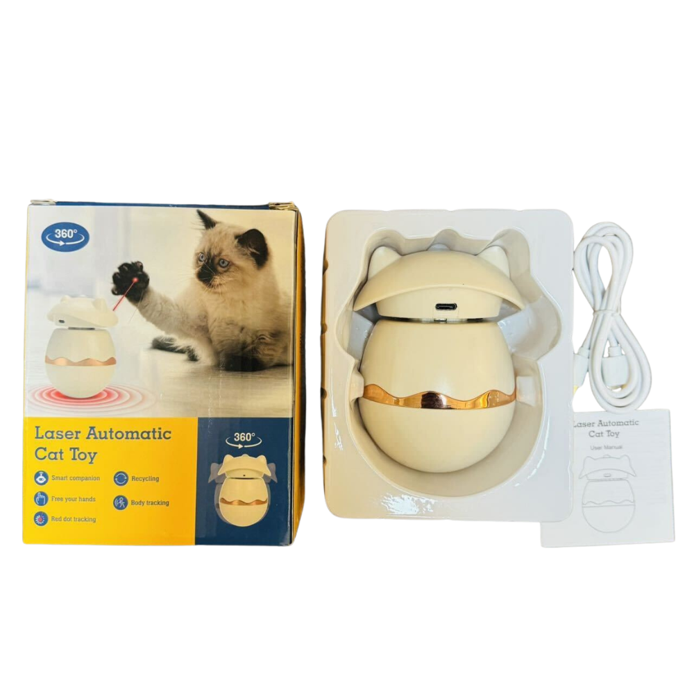 Interactive Automatic Laser Cat Toy - Smart Motion Sensor - Default Title - Toys - Catati Cat Store