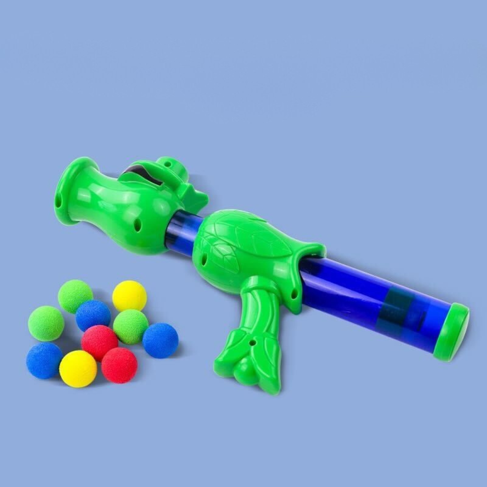 Interactive Cat Launcher Set - Rapid Fire Play & Hunting Exercise - Long Barrel Mechanical Launcher - Toys - Catati Cat Store