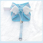 Angel Wing Cat Harness – Soft Breathable Vest with Leash