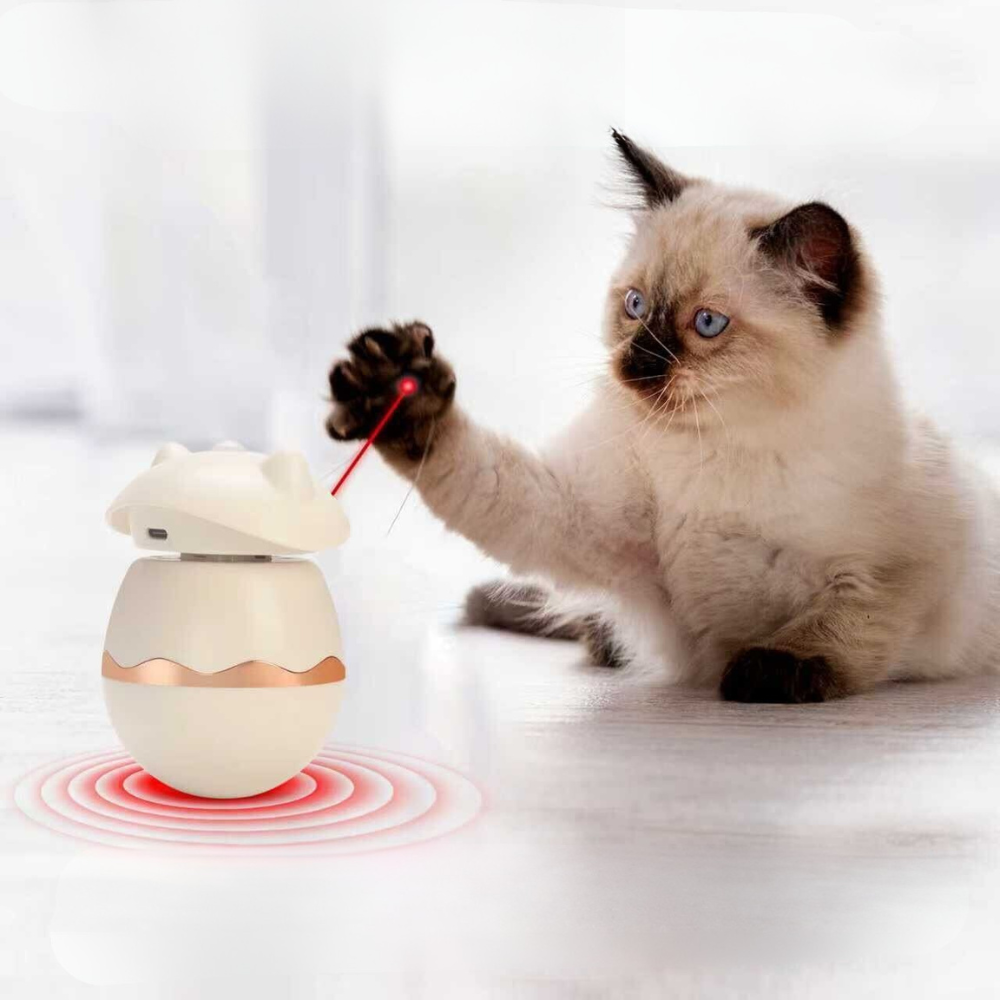 Interactive Automatic Laser Cat Toy - Smart Motion Sensor - Default Title - Toys - Catati Cat Store