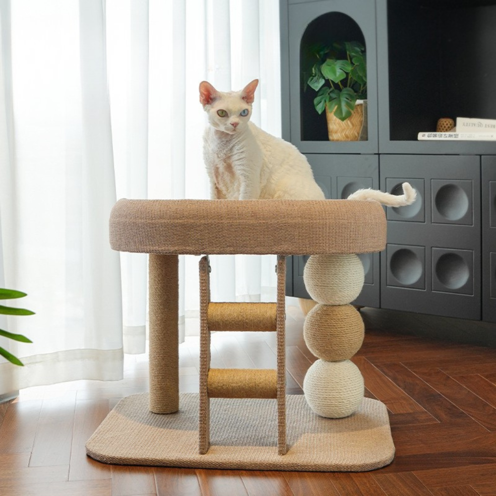 Sisal Cat Nest & Activity Centre - Modern Scandi Design - Default Title - Furniture - Catati Cat Store