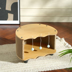 Eggshell Cat Tree with Scratcher & Hanging Toys by CATATI SELECTED - Default Title - Furniture - Catati