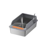 XL 60cm Stainless Steel Cat Litter Box with Scoop – Clean & Durable