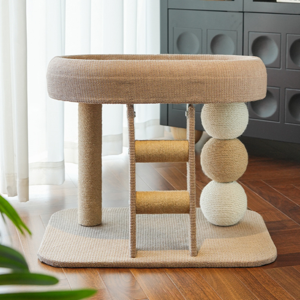 Sisal Cat Nest & Activity Centre - Modern Scandi Design - Default Title - Furniture - Catati Cat Store