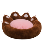 Plush Cat Paw Bed - Deep Sleep Comfort