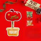 Christmas Catnip Stick Set – 4-Piece Plush Matatabi Toys