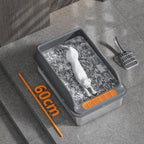XL 60cm Stainless Steel Cat Litter Box with Scoop – Clean & Durable