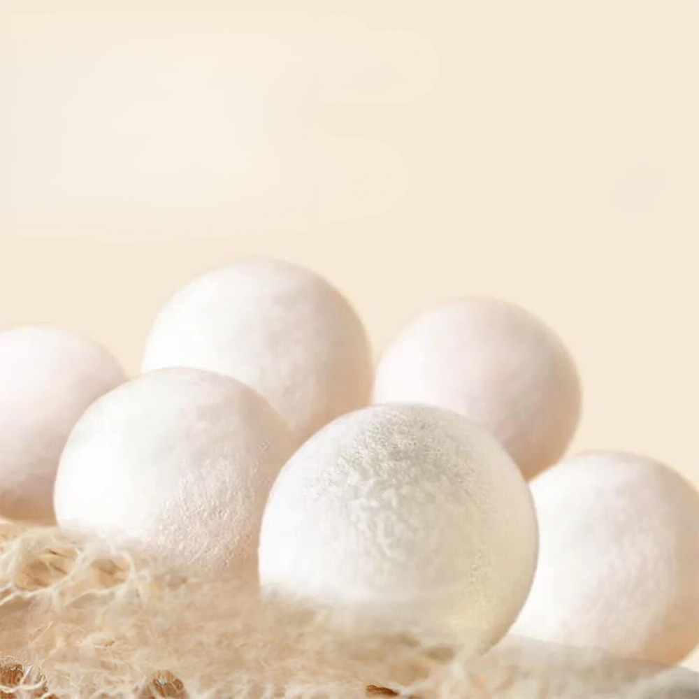 100% Solid Wool Balls(Set of 2) - Silent Interactive Play - Medium(5.5cm) - Furniture - Catati Cat Store