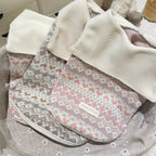 Winter Knit Fleece Collar Cat Hoodie by CATATI SELECTED - Pink / L - Accessories - Catati