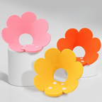 Soft Flower Cat Recovery Collar - Anti-Lick Comfort Cone - S / Yellow - Accessories - Catati Cat Store