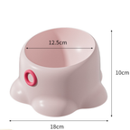 Raised Cat Bowl with Squid-Leg Base – Anti-Tip Design