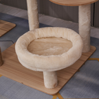 Multi-Level Castle Cat Tree - Dual Space Capsules & Integrated Steps