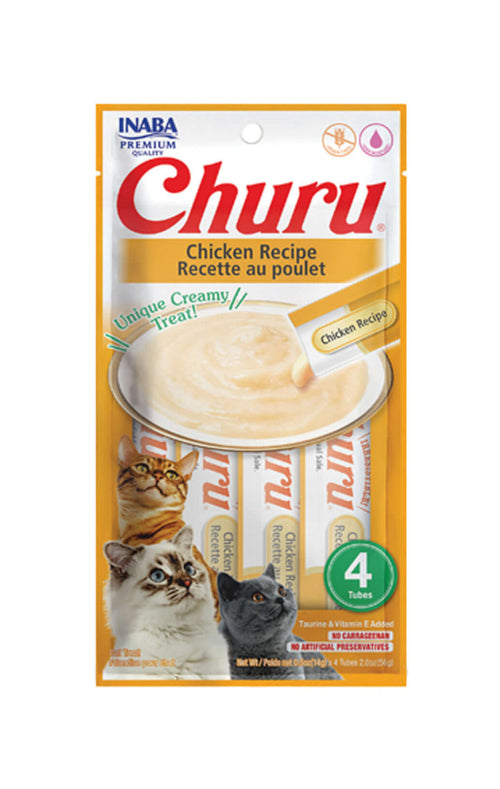 Churu Chicken Cat Treats – 4pk - Default Title - Food - Catati Cat Store