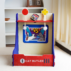 Arcade Game Console Cat Bed - Retro Felt Design