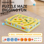 Suction Cup Spring Furball Cat Toy – Interactive Enrichment Game by CATATI SELECTED - Default Title - Playing - Catati