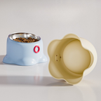 Raised Cat Bowl with Squid-Leg Base – Anti-Tip Design