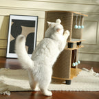 Eggshell Cat Tree with Scratcher & Hanging Toys by CATATI SELECTED - Default Title - Furniture - Catati