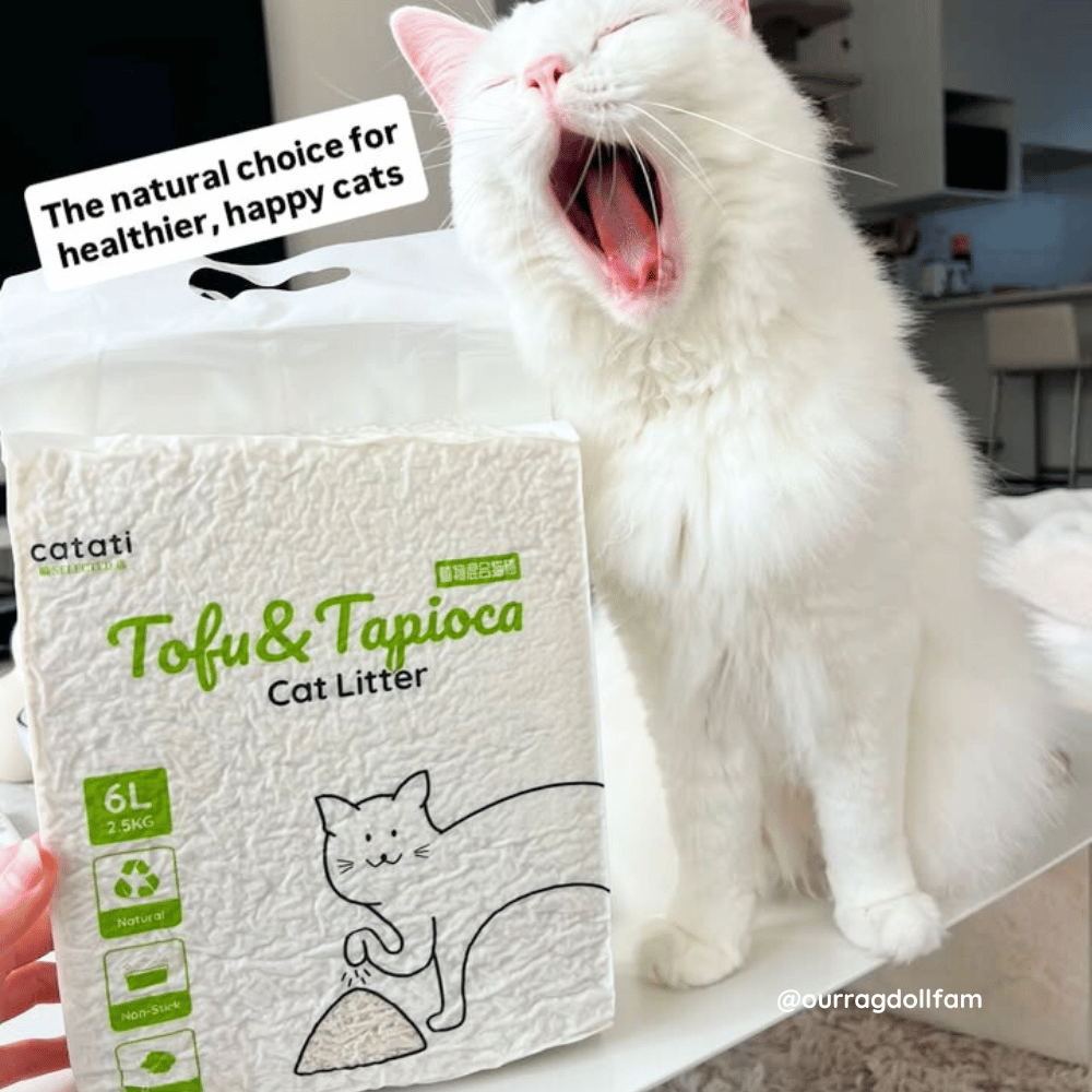 Tofu & Tapioca Cat Litter by CATATI SELECTED - 1-Bag - Litter - Catati