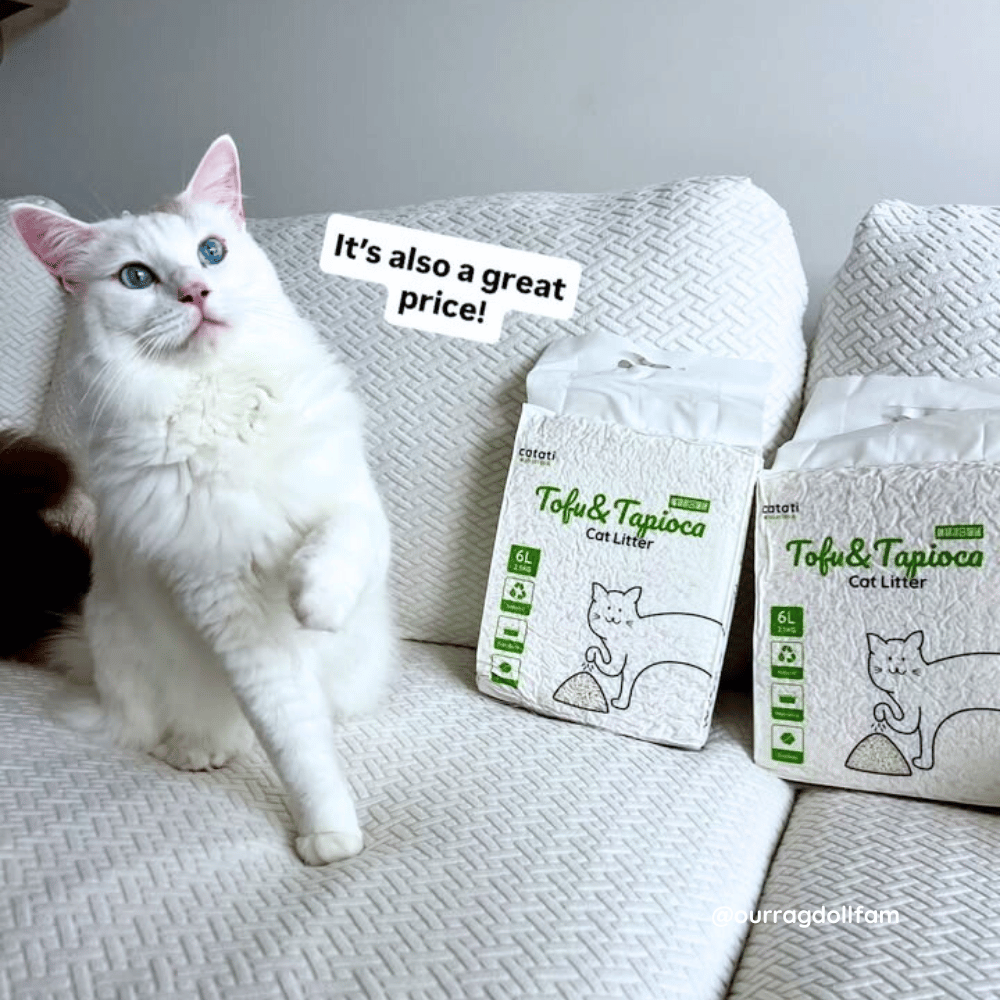 Tofu & Tapioca Cat Litter by CATATI SELECTED - 1-Bag - Litter - Catati