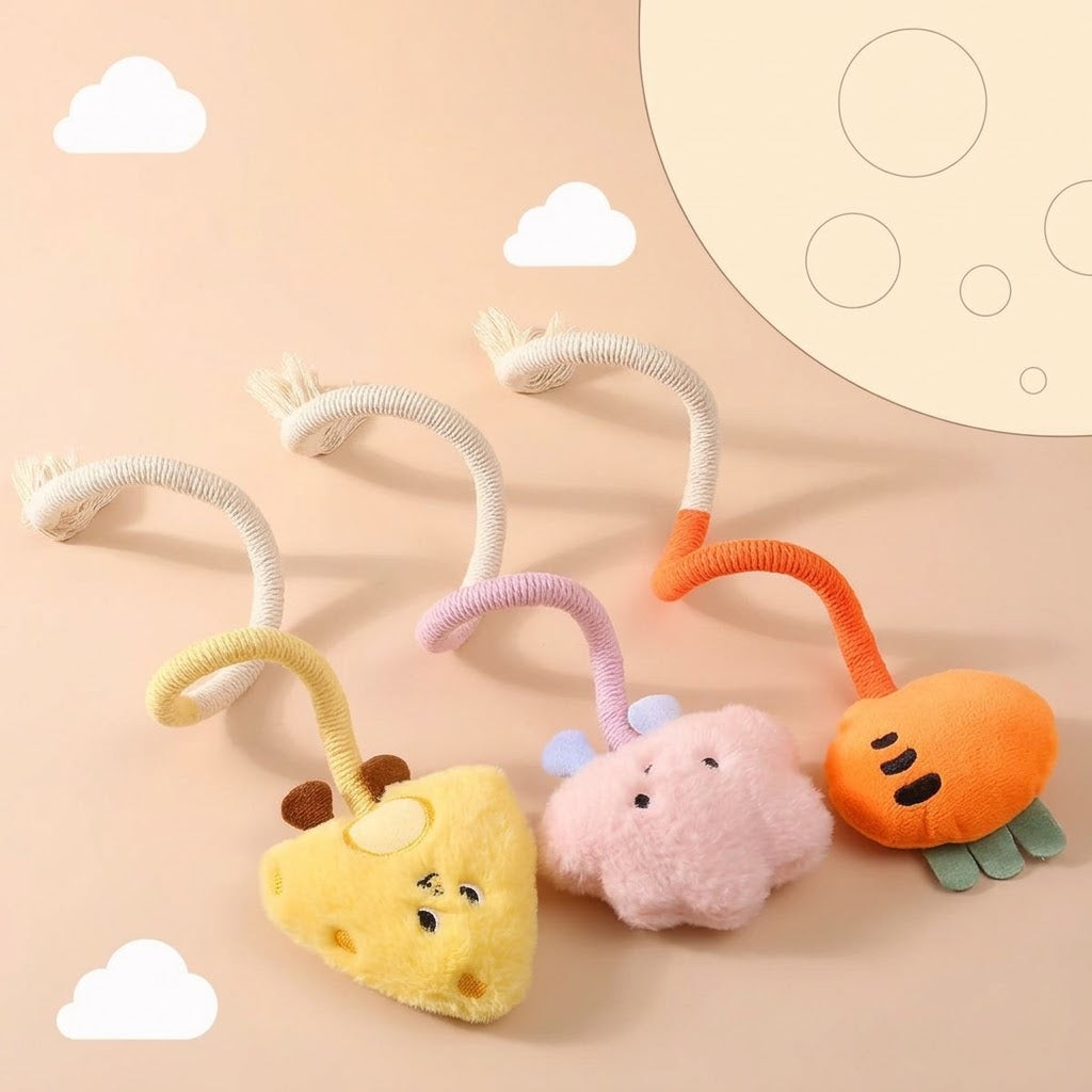 Quiet Cotton Rope Cat Chew Toy
