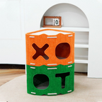 Stackable Felt Cat House - Modular Scratching Sanctuary