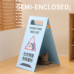 Multifunctional Roadblock Cat Nest – Privacy & Enrichment for Shy Cats by CATATI SELECTED - Yellow - Furniture - Catati