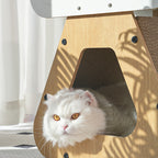 Modern Wood Cat Scratcher & Lounge – Multi-Level Design by CATATI SELECTED - Default Title - Furniture - Catati