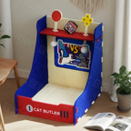 Arcade Game Console Cat Bed - Retro Felt Design