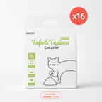 Tofu & Tapioca Cat Litter by CATATI SELECTED - 16-Bag - Litter - Catati