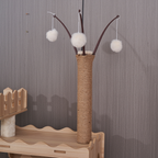 Multi-Level Castle Cat Tree - Dual Space Capsules & Integrated Steps