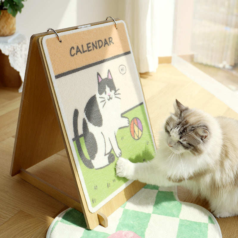 Calendar-Style Upright Cat Scratcher – Fun Vertical Play Board by CATATI SELECTED - Default Title - Furniture - Catati