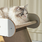 Modern Wood Cat Scratcher & Lounge – Multi-Level Design by CATATI SELECTED - Default Title - Furniture - Catati