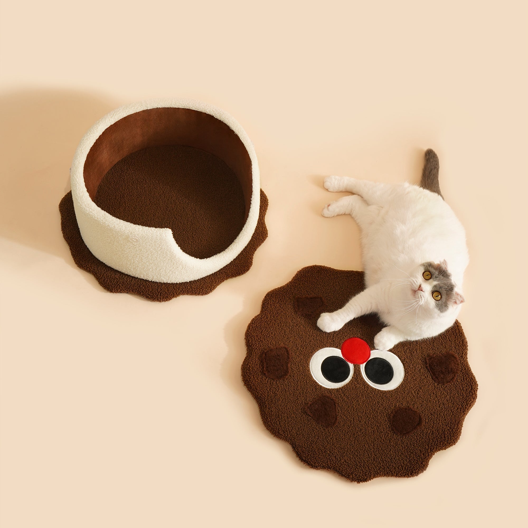 Biscuit Cat Cave by Catati - Default Title - Furniture - Catati