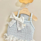 Frilly Bow Cat Dress – Summer Ruffle Edition by Catati - Blue / M - Accessories - Catati