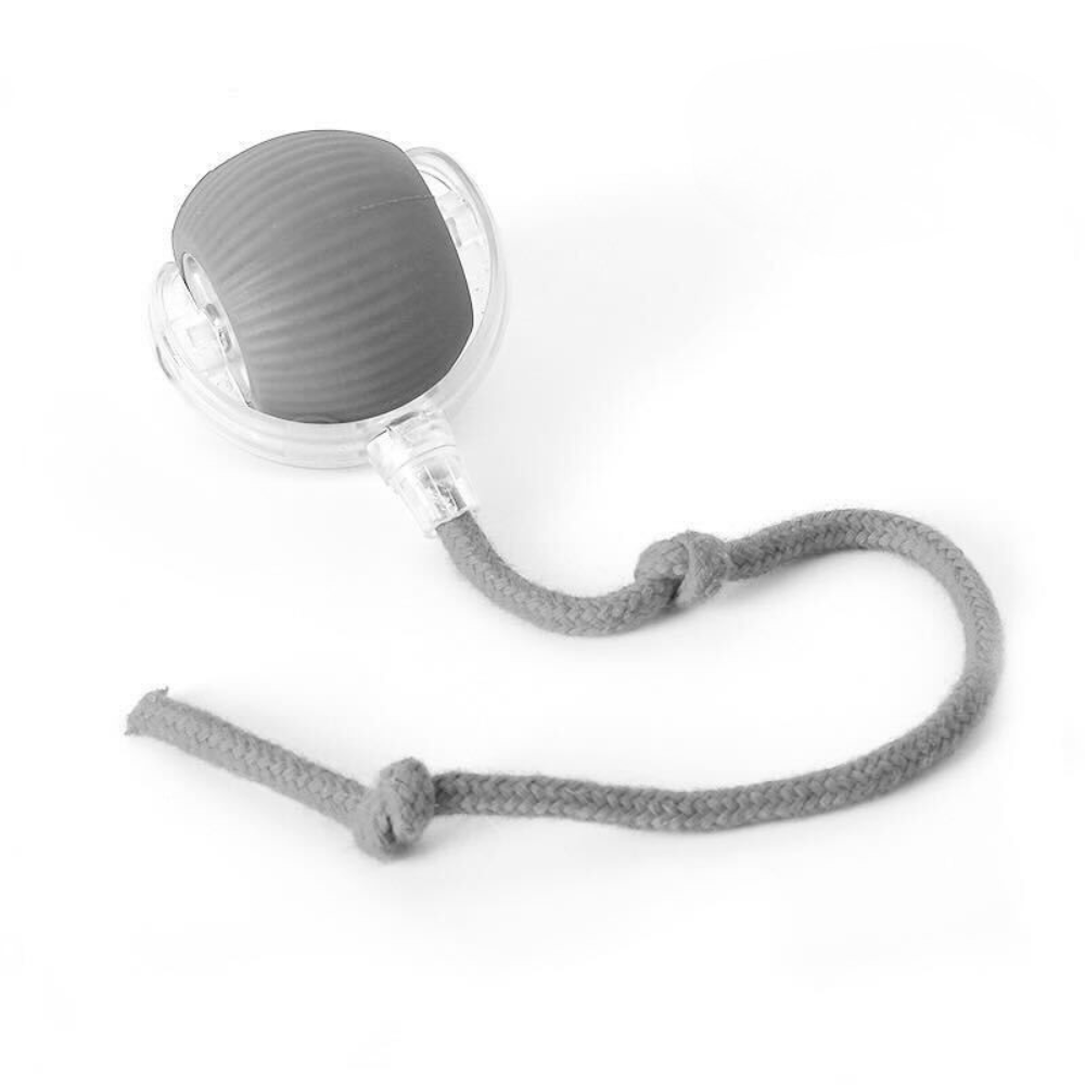 Smart Interactive Wool Ball - Type-C Rechargeable - Grey - Catati Cat Store