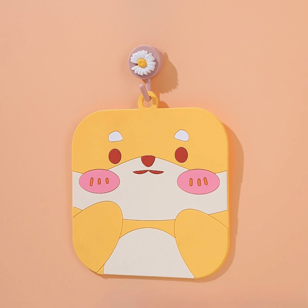 Bear Non-Slip Cat Bowl Mat by CATATI SELECTED - Yellow - Feeder - Catati