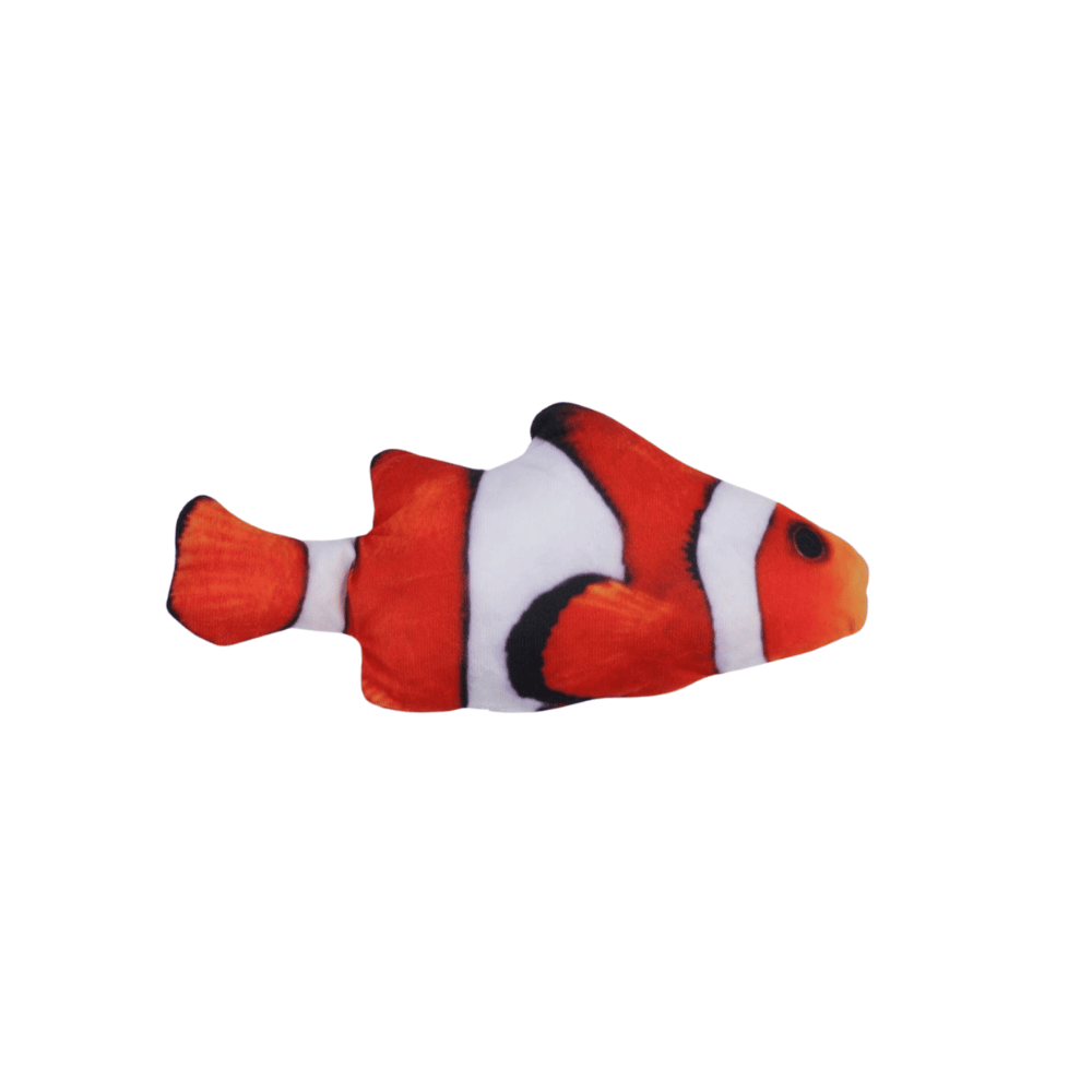 Realistic Catnip Toy Fish – Cat Play Toy by CATATI SELECTED - Clownfish - Toy - Catati
