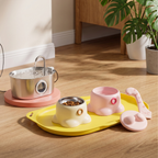 Clean Feeding Station – Cat Bowl & Water Fountain Bundle