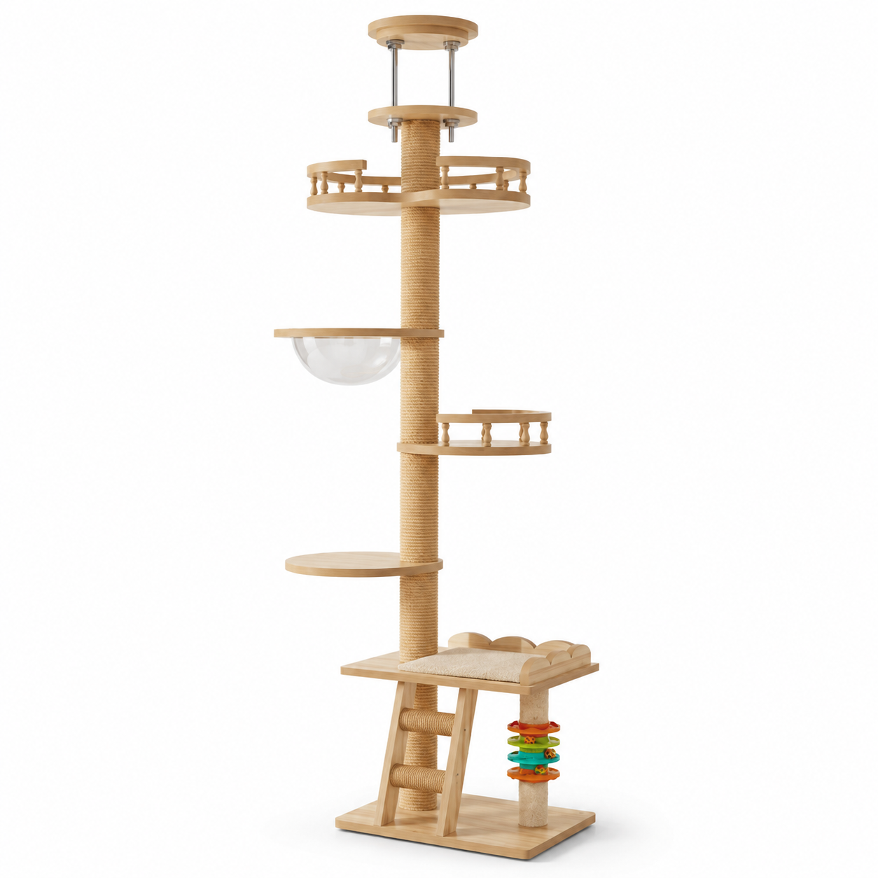 Floor-to-Ceiling Cat Tower
