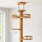 Floor-to-Ceiling Cat Tower