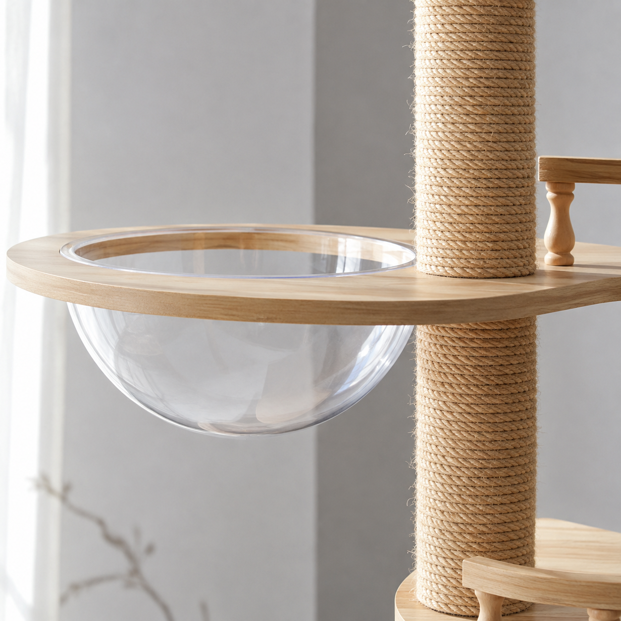Floor-to-Ceiling Cat Tower