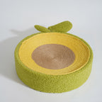 Avocado Cat Scratcher Bed – Plush Green Design with Natural Sisal by CATATI SELECTED - Default Title - Furniture - Catati