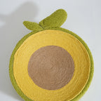 Avocado Cat Scratcher Bed – Plush Green Design with Natural Sisal by CATATI SELECTED - Default Title - Furniture - Catati