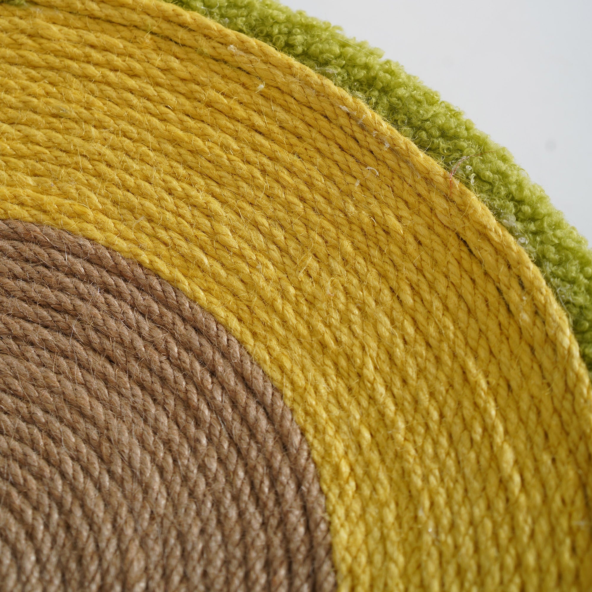 Avocado Cat Scratcher Bed – Plush Green Design with Natural Sisal by CATATI SELECTED - Default Title - Furniture - Catati