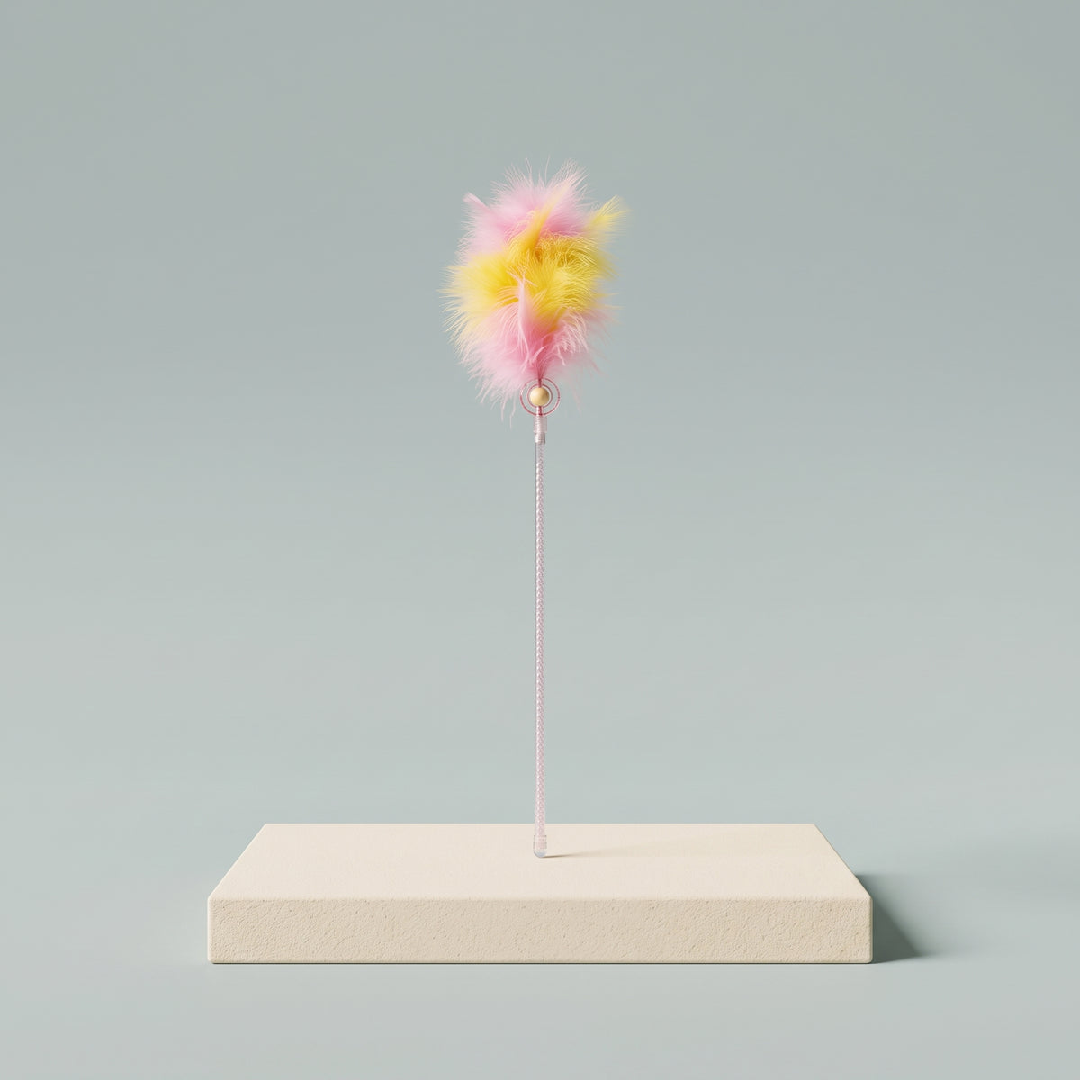 Rainbow Cloud Cat Wand Toy – NZ Teaser Stick