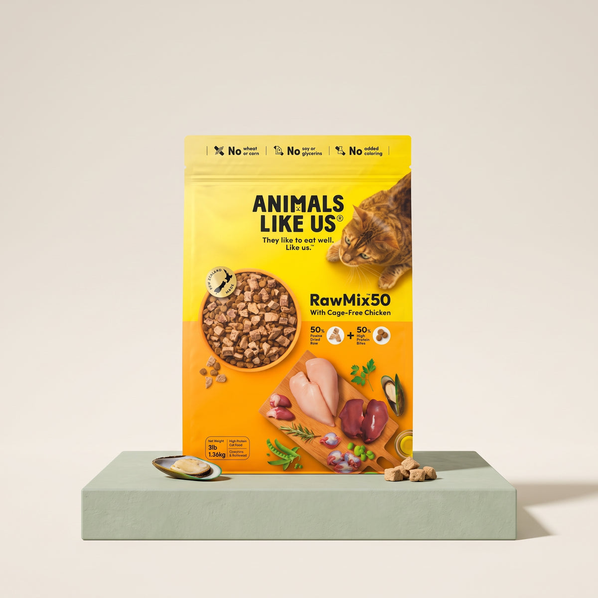 Cat RawMix50™ NZ Cage-Free Chicken