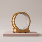 Cat Exercise Wheel - Quiet Motion & Integrated Scratching Surface