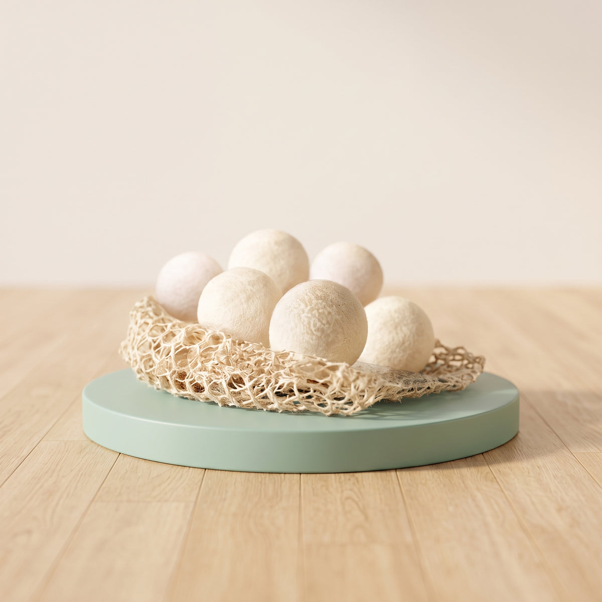 100% Solid Wool Balls(Set of 2) - Silent Interactive Play