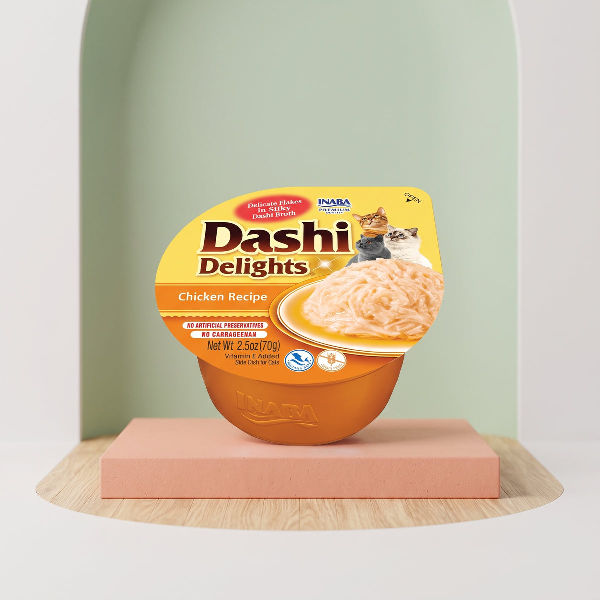 Inaba Chicken Dashi Delights – Hydrating Umami Cat Topper