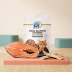 Freeze-Dried King Salmon Chunks for Cats – 100% NZ Salmon